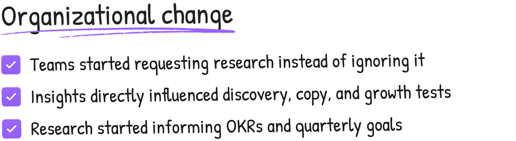 Organizational change in Ramp Network